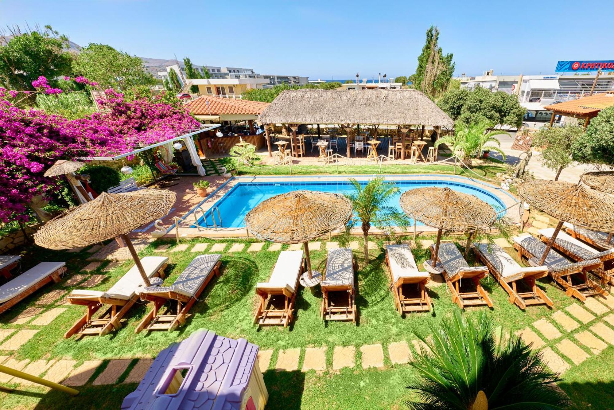 Villa Gereoudis Seaview Apartments-Pool & Bar Kolymbari Exterior photo